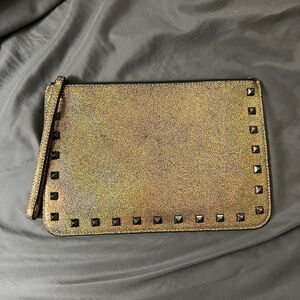 Rebecca minkoff Gold Studded Clutch